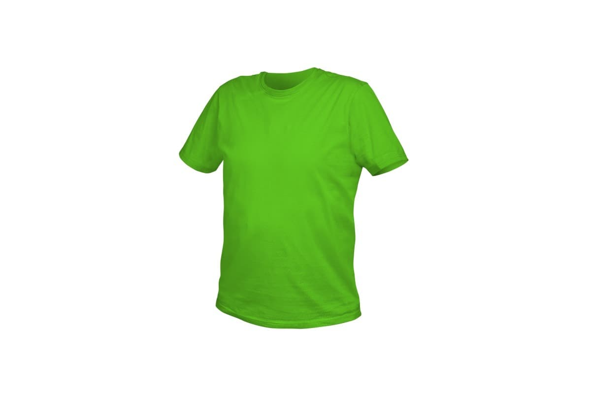 VILS t-shirt bawełniany zielony 2XL (56)