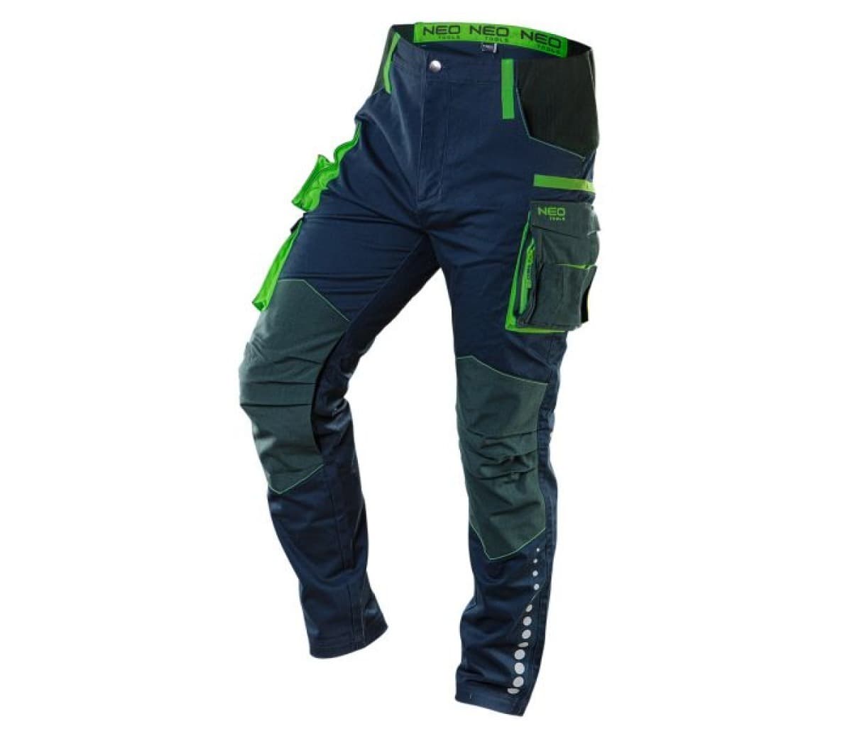 Spodnie robocze PREMIUM 62 bawełna 35 poliester 3 elastan XL 81-226-XL