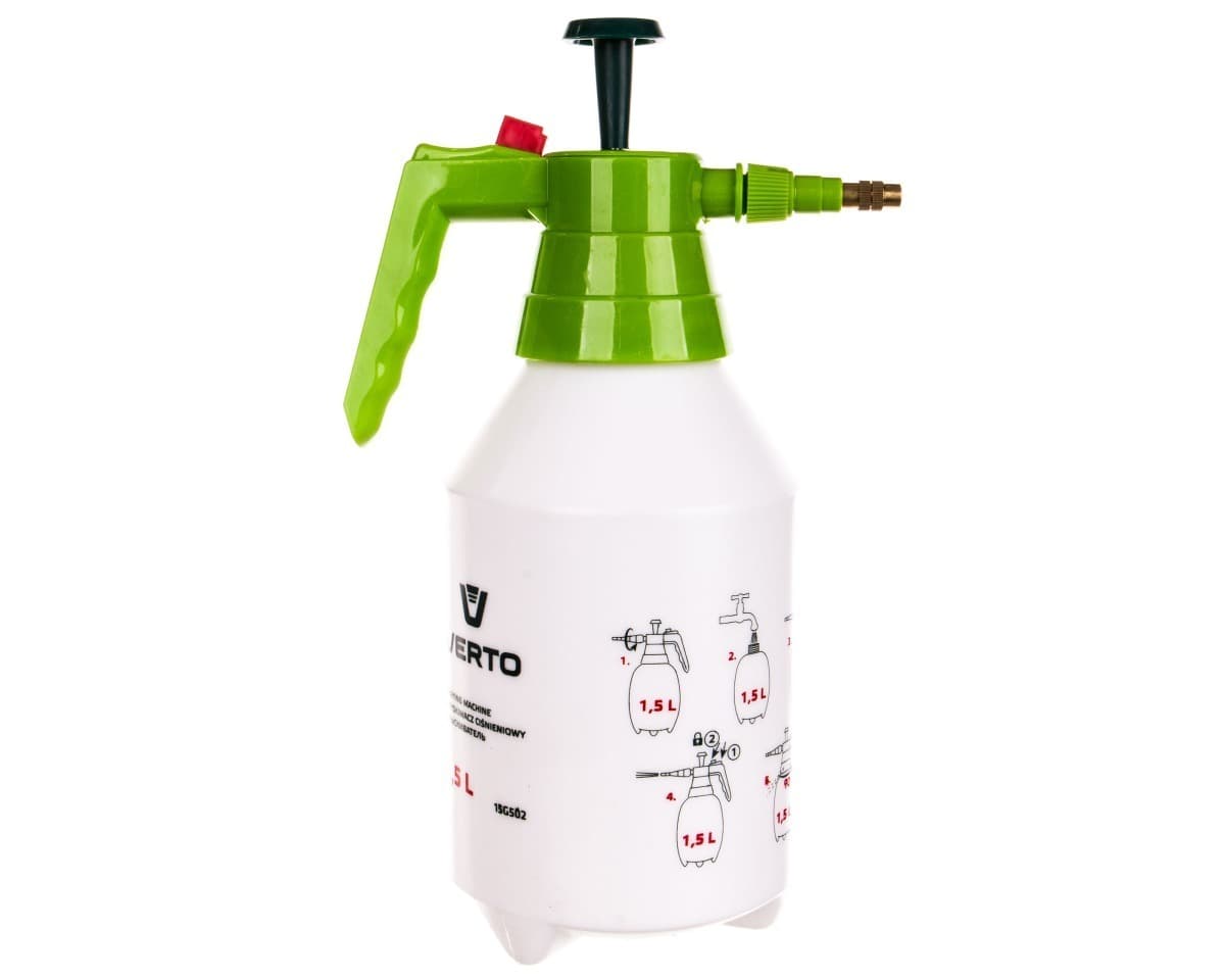 Opryskiwacz ciśnieniowy, ogrodowy 1,5L 15G502